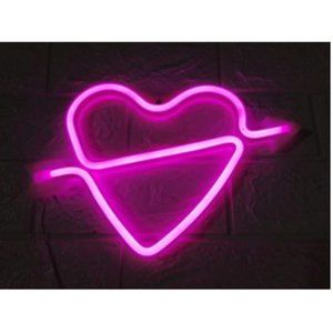 Neon Room Sign, Battery/USB Powered